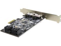 STLab A-520 (RTL) PCI-Ex2, SATA 6Gb/s, 2port-ext, 4port-int, RAID, Hyper Duo