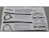 Adaptec ACK-I-HDmSAS-4SATA-SB-0.8M  2279800-R  Кабель SFF-8643-- 4xSATA 0.8м