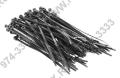 5bites CV-100BK Стяжка нейлоновая, неоткрыв. чёрная, 100 мм,уп-ка 100 шт