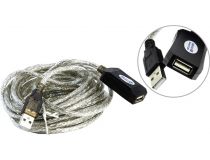 Aopen ACU823-5м Кабель удлинительный активный USB 2.0-repeater A-- A 5м