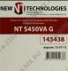 NT S450VA G Полка 19 , серая L=450-570 мм, перфорированная