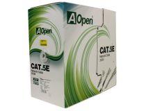 Кабель FTP 4 пары кат.5e бухта 305м  AOpen  ANC524 