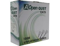 Кабель UTP 4 пары кат.6 бухта 100м AOpen ANC6141 