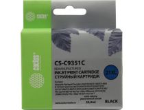 Картридж Cactus CS-C9351C (№21XL) Black для HP D3920/3940/1360/1460/1470/1560/2330/2360(восстановлен из б/у)