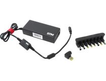 STM BLU 90 блок питания (18.5-19.5V, 90W,USB)+8 сменных разъёмов питания