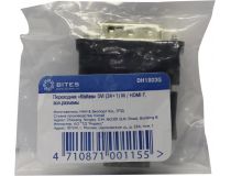 5bites DH1803G Переходник HDMI 19F - DVI-D 25M