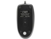 CBR Silent Optical Mouse CM302 Gray  (RTL) USB 3but+Roll