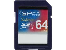 Silicon Power SP064GBSDXCU1V10 SDXC Memory Card 64Gb UHS-I U1