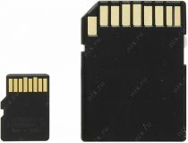 Qumo QM64GMICSDXC10U1 microSDXC 64Gb UHS-I U1 + microSD-- SD Adapter