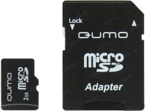 Qumo QM2GMICSD microSD 2Gb + microSD-- SD Adapter