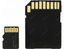 Qumo QM32MICSDHC10 microSDHC 32Gb Class10 + microSD-- SD Adapter