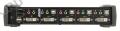 ATEN CS1764A 4-port USB 2.0 DVI KVMP Switch (клавиатура USB+мышь USB+DVI+Audio+Mic)(+4 кабеля)