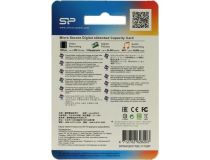 Silicon Power SP064GBSTXBU1V10-SP microSDXC Memory Card 64Gb UHS-I U1 + microSD-- SD Adapter