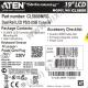 ATEN CL5800NRG 1U выдвижная Dual Rail PS/2 USB консоль с LCD 19 для переключателей KVM