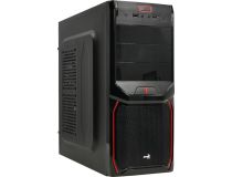 Miditower Aerocool V3X (Devil) Red Edition Black ATX 500W (24+2x4+6пин)