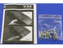 Miditower Aerocool V3X (Devil) Red Edition Black ATX 500W (24+2x4+6пин)