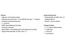 STLab M-360 USB Sound BOX (USB2.0)Analog 2In/7.1Out,Digital In/Out,16Bit/48kHz