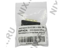 Espada E DVI25m-HDMI19F Переходник DVI-D 25M - HDMI 19F