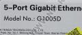 TENDA G1005D 5-Port Gigabit Ethernet Switch (5UTP 1000Mbps)