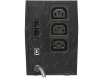 UPS 600VA PowerCom Raptor RPT-600AP Black  +USB+защита телефонной линии/RJ45