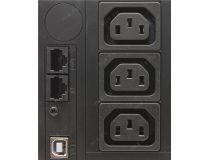 UPS 600VA PowerCom Raptor RPT-600AP Black  +USB+защита телефонной линии/RJ45