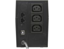 UPS 600VA PowerCom Raptor RPT-600AP Black  +USB+защита телефонной линии/RJ45