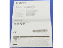 Наушники SONY MDR-XD150 Black (шнур 2м)