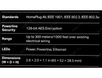 TP-LINK TL-PA4010KIT AV500 Nano Powerline Adapter Kit (2 адаптера,1UTP 100Mbps, Powerline 500Mbps)
