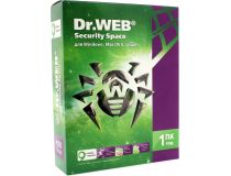 Антивирус Dr.WEB Security Space на 1 ПК (BOX) на 1 год (получение лицензионного ключа по Internet)
