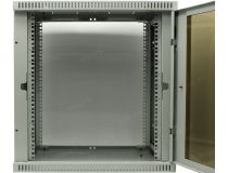 NT WALLBOX LIGHT 12-63 G Шкаф 19 настенный, серый 12U 600*350,дверь стекло-металл