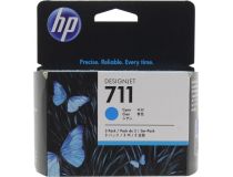 Картридж HP CZ134A 3-Pack (3x№711) Cyan для HP DesignJet T120/520