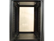 NT WALLBOX PRO 15-66 B Шкаф 19 настенный, двухсекционный, чёрный, 15U 600*660, дверь стекло-металл