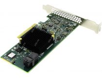 LSI/Broadcom MegaRAID SAS 9341-4i LSI00419/25461/25486/26105 (RTL)PCI-Ex8, 4-portSAS/SATA 12Gb/s RAID 0/1/5/10/