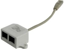 5bites LY-SB(0)26B-A  Модуль RJ45M-- 2xRJ45F Кат. 5e