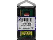 Kingston ValueRAM KVR16S11S6/2 DDR3 SODIMM 2Gb PC3-12800  CL11 (for NoteBook)