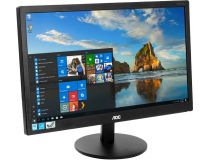 19.5 ЖК монитор AOC e2070Swn  Black  (LCD, 1600x900, D-Sub)