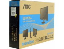 19.5 ЖК монитор AOC e2070Swn  Black  (LCD, 1600x900, D-Sub)