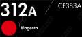 Картридж HP CF383A(C) (№312A) Magenta для Color LaserJet Pro MFP M476