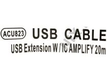 Aopen ACU823-20м Кабель удлинительный активный USB 2.0-repeater A-- A 20м