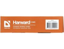 Defender Harvard Wireless combo C-945 Black (Кл-ра ,USB,FM+Мышь3кн,Roll,Optical,USB, FM) 45945 