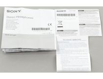 Наушники с микрофоном SONY MDR-EX15AP Black (шнур 1.2м)