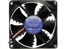 ZALMAN ZM-F1 PLUS SF Fan for m/tower (3пин, 80x80x25мм, 20-23дБ,2000об/мин)