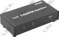 VCOM VDS8040D/DD412A HDMI Splitter (1in -  2out) + б.п.