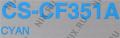 Картридж Cactus CS-CF351A Cyan для HP LJ Pro M153/M176/M177
