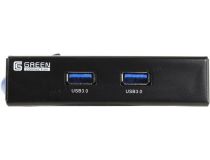 Greenconnection GC-20P2UF3 USB3.0 2-port Front Panel (крепление на лицевую панель корпуса 3.5 )