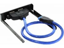 Greenconnection GC-20P2UF3 USB3.0 2-port Front Panel (крепление на лицевую панель корпуса 3.5 )