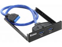 Greenconnection GC-20P2UF3 USB3.0 2-port Front Panel (крепление на лицевую панель корпуса 3.5 )