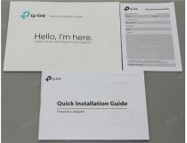 TP-LINK TL-PA4020PKIT AV600 Powerline Adapter Kit (2 адаптера, 2UTP 100Mbps, Powerline 500Mbps)