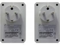 TP-LINK TL-PA4020PKIT AV600 Powerline Adapter Kit (2 адаптера, 2UTP 100Mbps, Powerline 500Mbps)