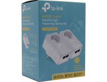 TP-LINK TL-PA4020PKIT AV600 Powerline Adapter Kit (2 адаптера, 2UTP 100Mbps, Powerline 500Mbps)